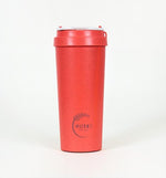 Load image into Gallery viewer, Eco-Friendly Travel Cup Large 500ml Coral Red by Huski