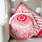 Load image into Gallery viewer, Tunnocks Tea Cake Round Cushion by Gillian Kyle