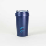 Load image into Gallery viewer, Eco-Friendly Travel Cup Small 400ml Midnight Blue by Huski