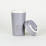 Load image into Gallery viewer, Eco-Friendly Travel Cup Small 400ml Slate Grey by Huski