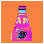 Load image into Gallery viewer, Irn Bru Placemats Set of 4 by Gillian Kyle