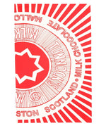 Load image into Gallery viewer, Tunnocks Tea Cake Wrapper Tea Towel by Gillian Kyle
