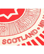 Load image into Gallery viewer, Tunnocks Tea Cake Wrapper Tea Towel by Gillian Kyle