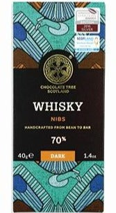 Whisky Dark Chocolate 40g by Chocolate Tree