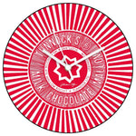 Load image into Gallery viewer, Tunnocks Teacake Wrapper Wall Clock by Gillian Kyle