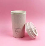 Load image into Gallery viewer, Eco-Friendly Travel Cup Small 400ml Rose Pink by Huski