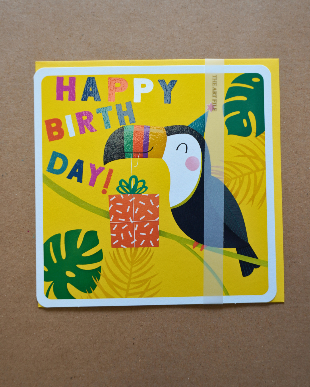 Happy Birthday (Toucan) Card By Art File
