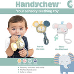 Load image into Gallery viewer, Handychew Sensory Baby Teething Toy - Bertie the Lion
