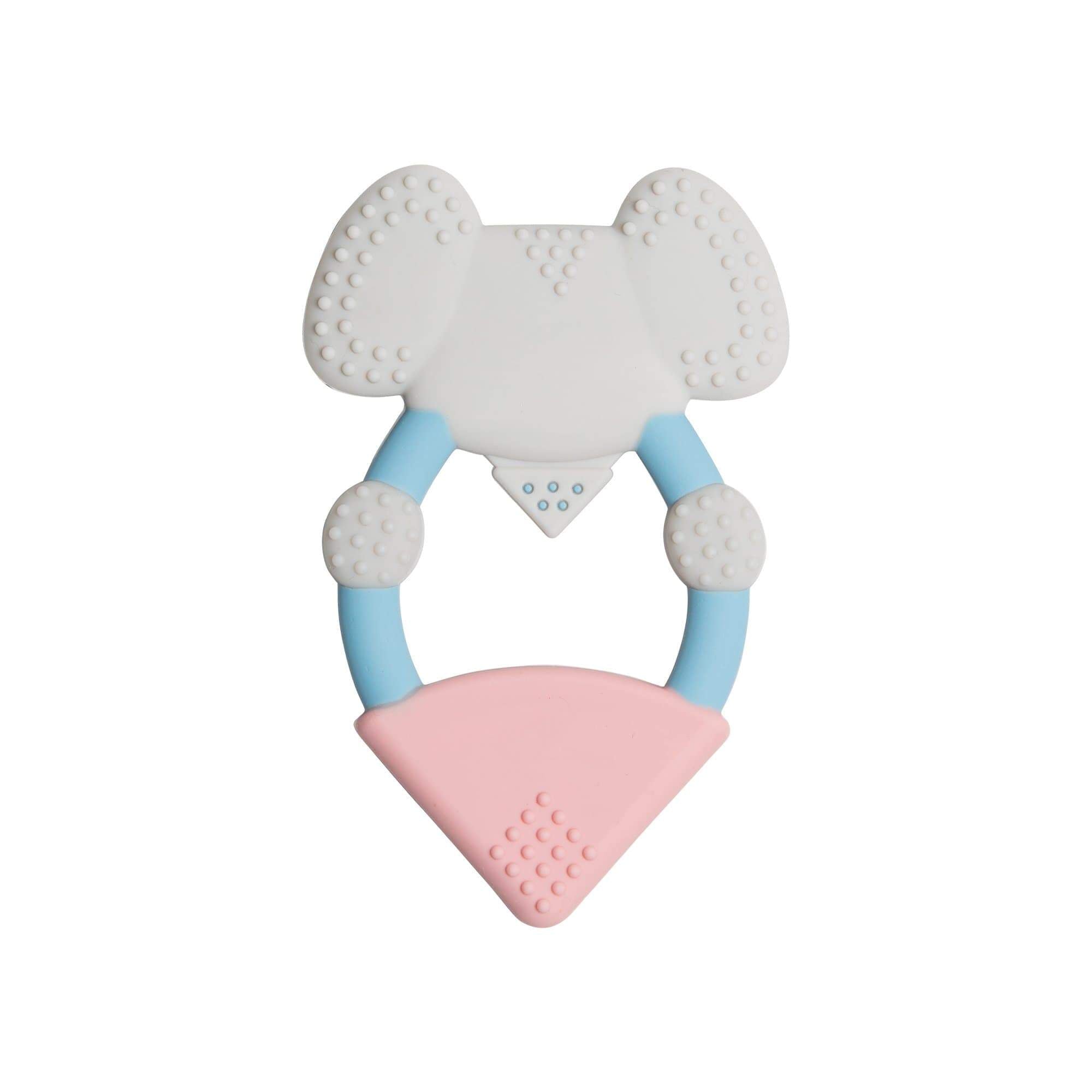 Textured Baby Animal Teether - Darcy the Elephant