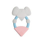 Load image into Gallery viewer, Textured Baby Animal Teether - Darcy the Elephant
