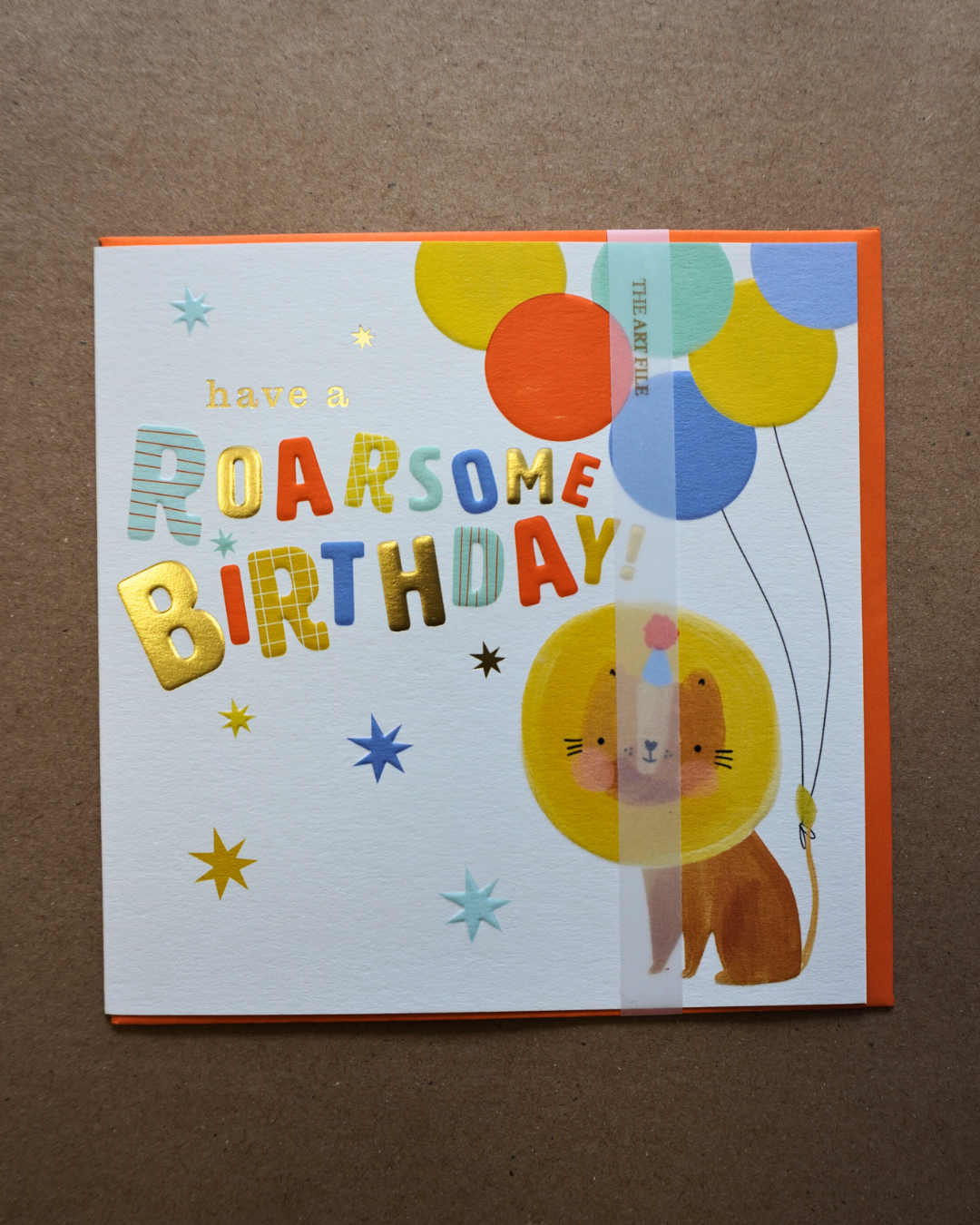 Have A Roarsome Birthday Card By Art File