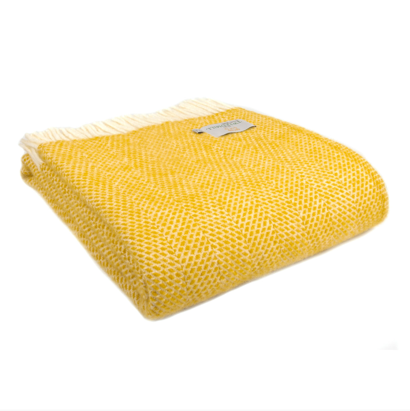 Beehive yellow Throw by Tweedsmill