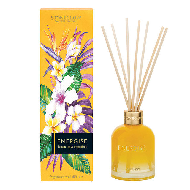 Stone Gow Infusion - Energise  Lemon Tea & Grapefruit Reed Diffuser