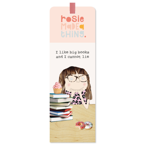 Big Books Bookmark by Rosie Made A Thing