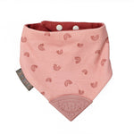 Load image into Gallery viewer, Neckerchew Teething Dribble Bib - Rainbow Rose
