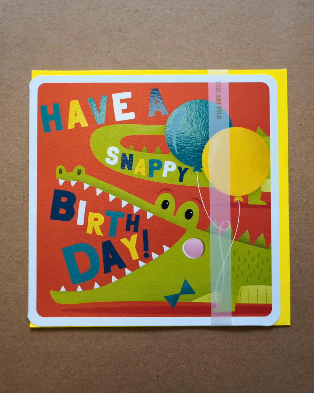 Have A Snappy Birthday Card By Art File