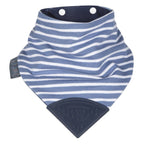 Load image into Gallery viewer, Neckerchew Teething Dribble Bib - Preppy Stripes
