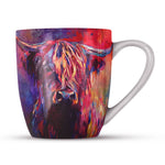 Load image into Gallery viewer, Highland Cow Bone China Mug
