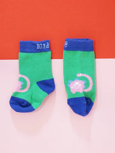 Bright Dino Socks by Blade and Rose