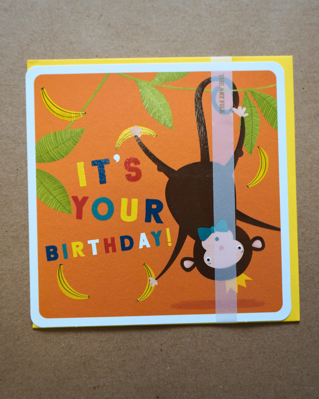 It’s Your Birthday (Monkey) Card By Art File