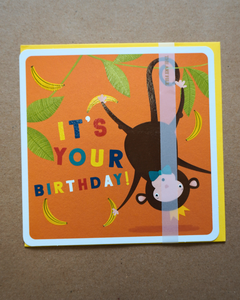 It’s Your Birthday (Monkey) Card By Art File