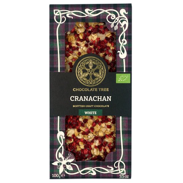 Cranachan White Chocolate 100g by Chocolate Tree