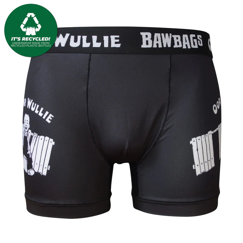 Cool De Sacs Oor Wullie Fence Technical Boxer Shorts by Bawbags