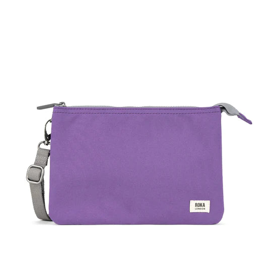 Carnaby Crossbody Recycled Canvas - Imperial Purple