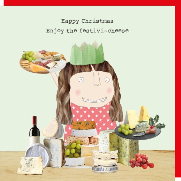 Festivi Cheese Card by Rosie Made a Thing