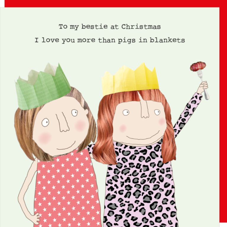 Bestie Pigs Card by rosie Made a Thing