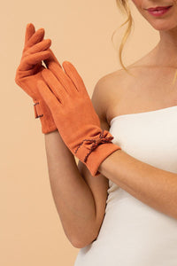 Powder Fenella Gloves - Tangerine