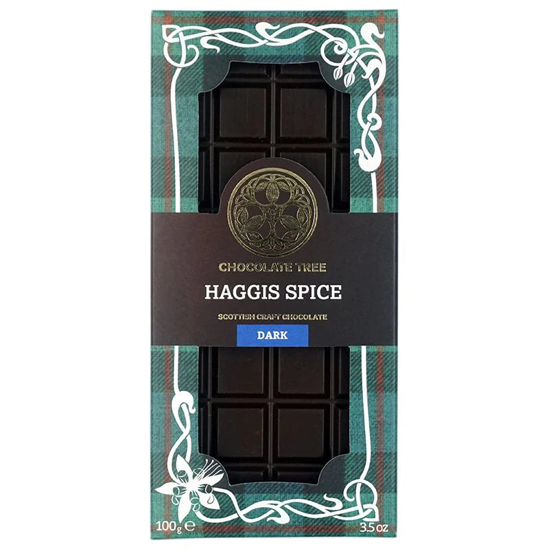 Haggis Spice Dark Chocolate 100g by Chocolate Tree