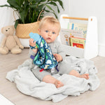 Load image into Gallery viewer, Comfortchew Baby Comforter with Teether - Baby Dino
