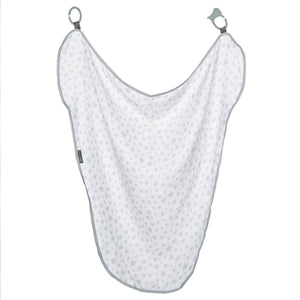 6-in-1 Multimuslin Breastfeeding Cover - Silver Stars