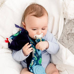 Load image into Gallery viewer, Comfortchew Baby Comforter with Teether - Baby Dino
