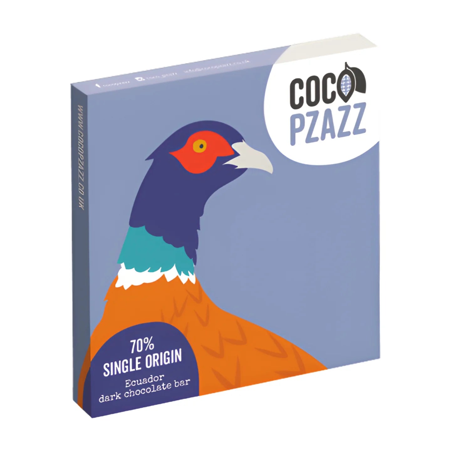 Pheasant 70% Ecuador Dark Chocolate Bar