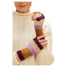 Ladies Lilia Wrist Warmers - Vintage Mix