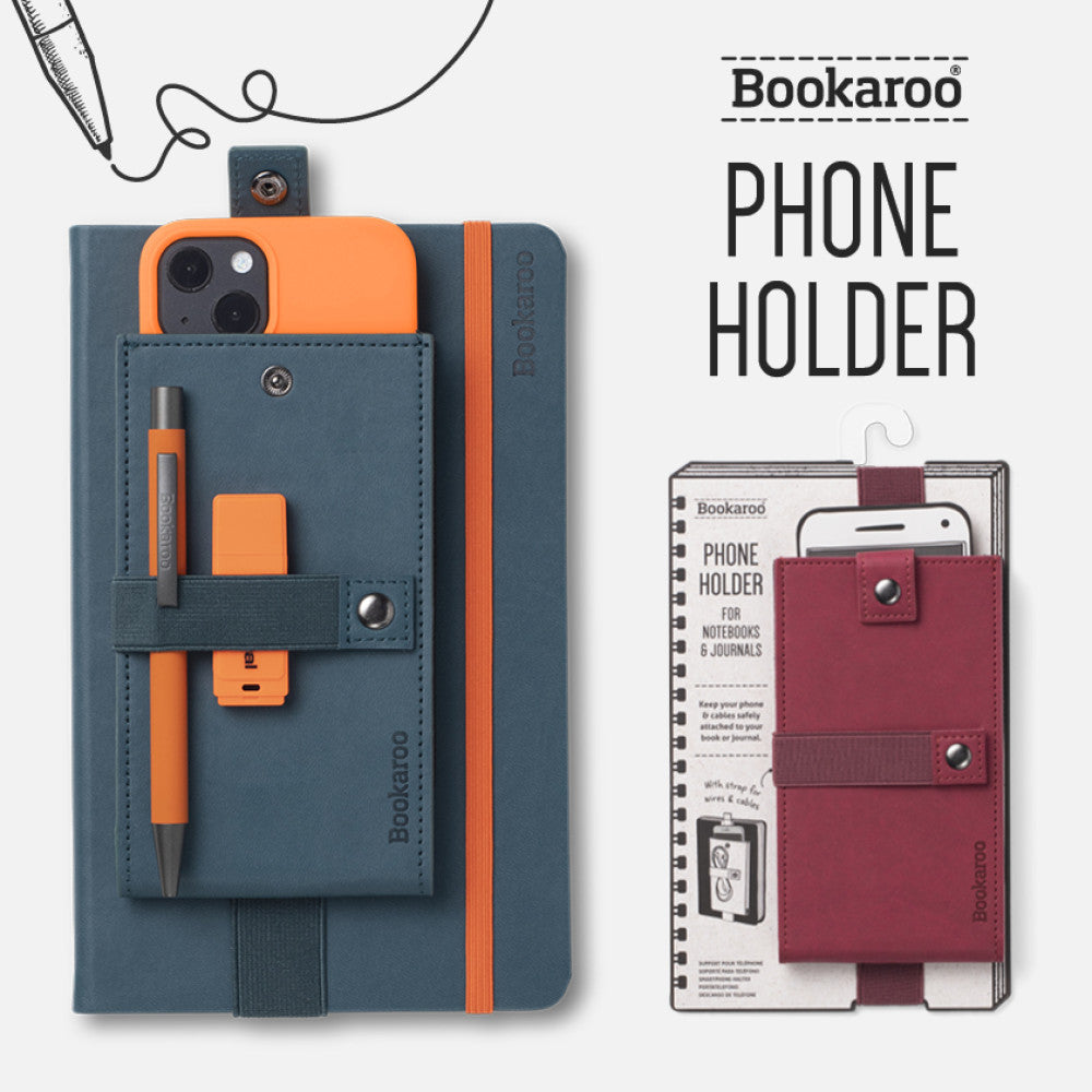 BOOKAROO PHONE HOLDER - TEAL