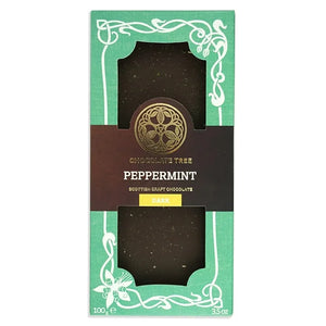Peppermint Dark Chocolate 100g By Chocolate Tree