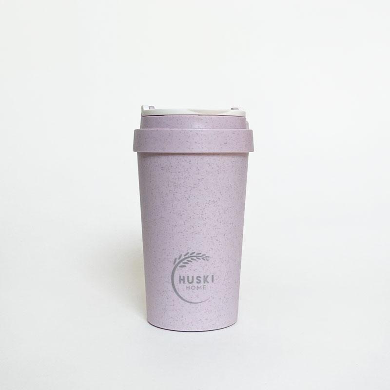 Eco-Friendly Travel Cup Small 400ml Lilac Purple by Huski