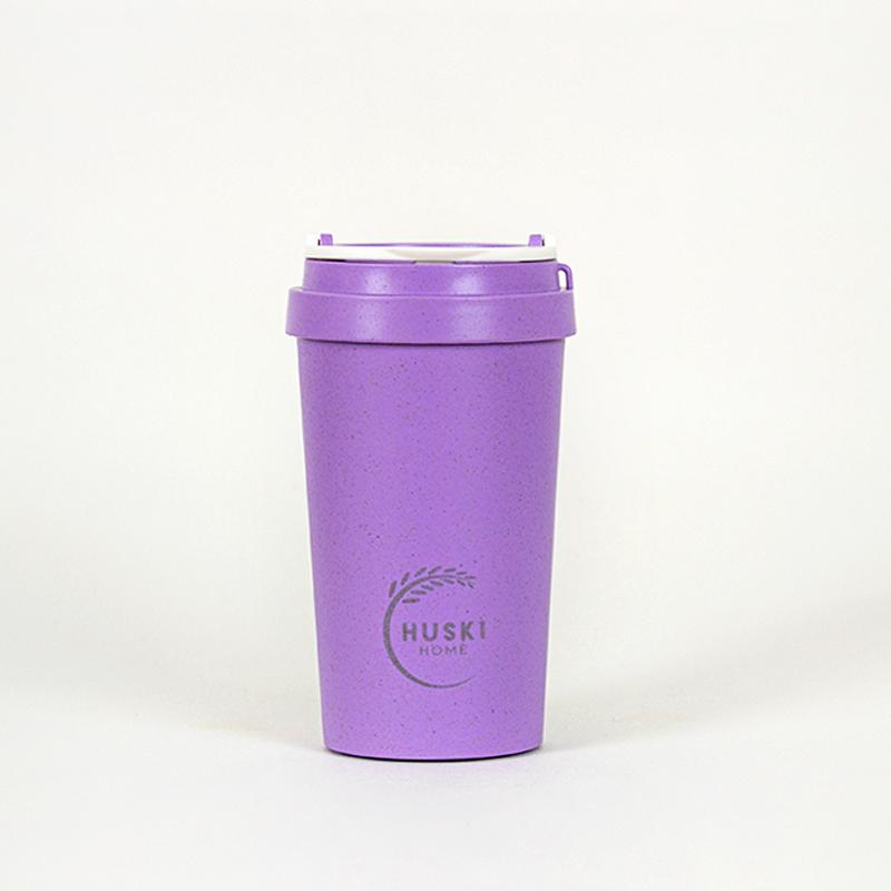 Eco-Friendly Travel Cup Small 400ml Violet by Huski