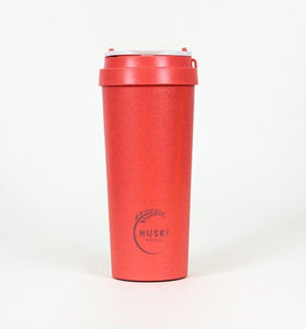 Eco-Friendly Travel Cup Large 500ml Coral Red by Huski