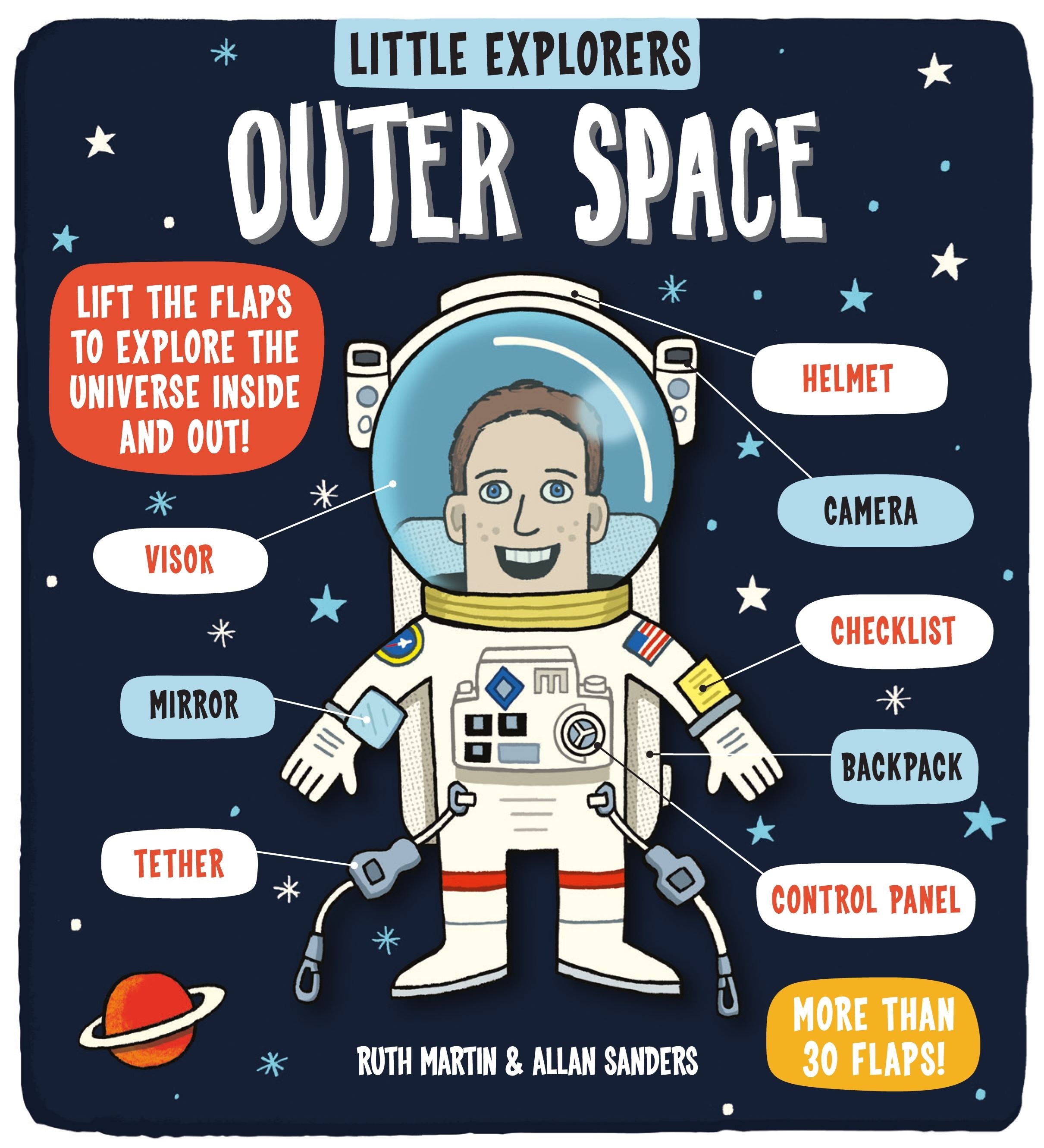 Little Explorers Outer Space Lift the Flaps Board Book