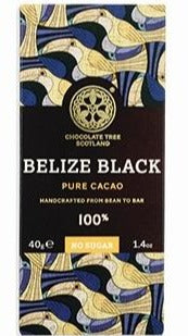 Belize Black Sugar Free Dark Chocolate 40g by Chocolate Tree