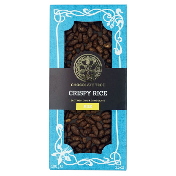 Crispy Rice Milk chocolate Bar by Chocolate Tree