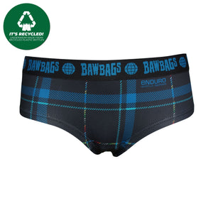 Womens EWS Tartan Cool De Sacs Underwear by Bawbags