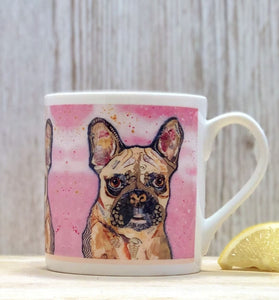 French Bulldog Mug by Dawn Maciocia