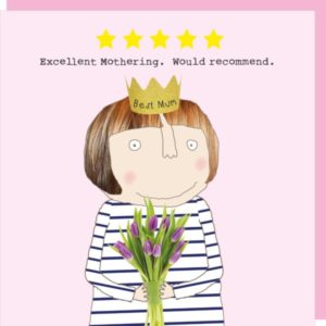 Five Star Mum Card by Rosie Made a Thing