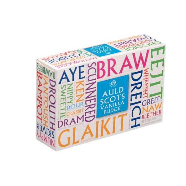 Auld Scots Words Boxed Vanilla Fudge