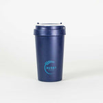 Load image into Gallery viewer, Eco-Friendly Travel Cup Small 400ml Midnight Blue by Huski

